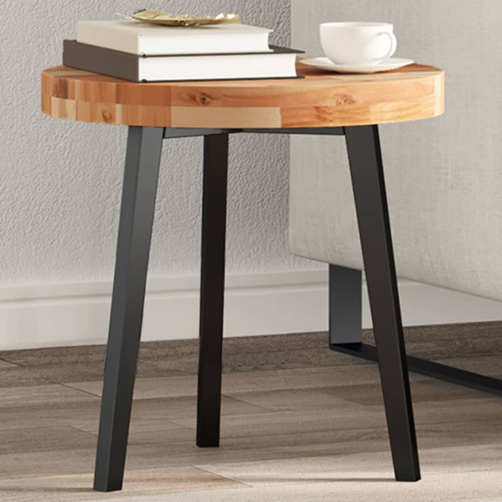 Tischplatte Rund Ø40x2 cm Massivholz Akazie