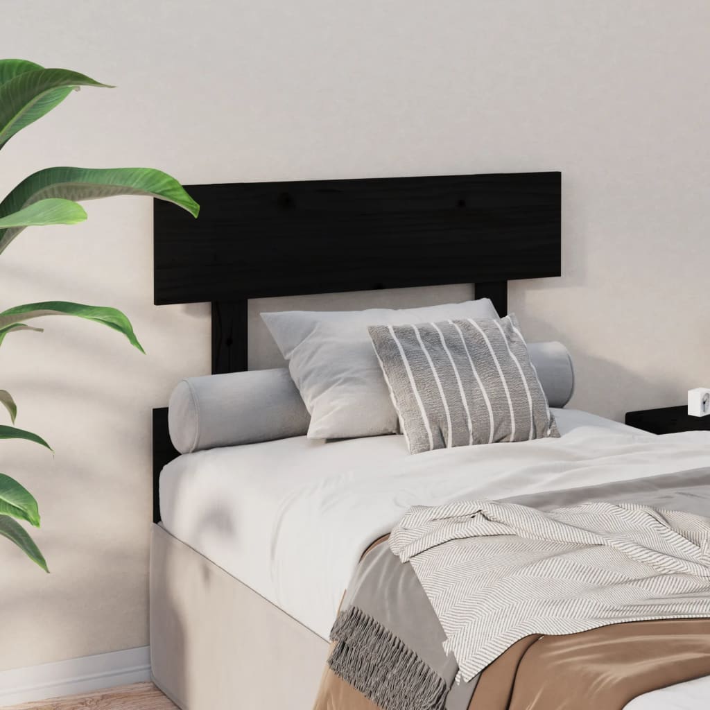Bett-Kopfteil 78,5x3x81 cm Massivholz Kiefer