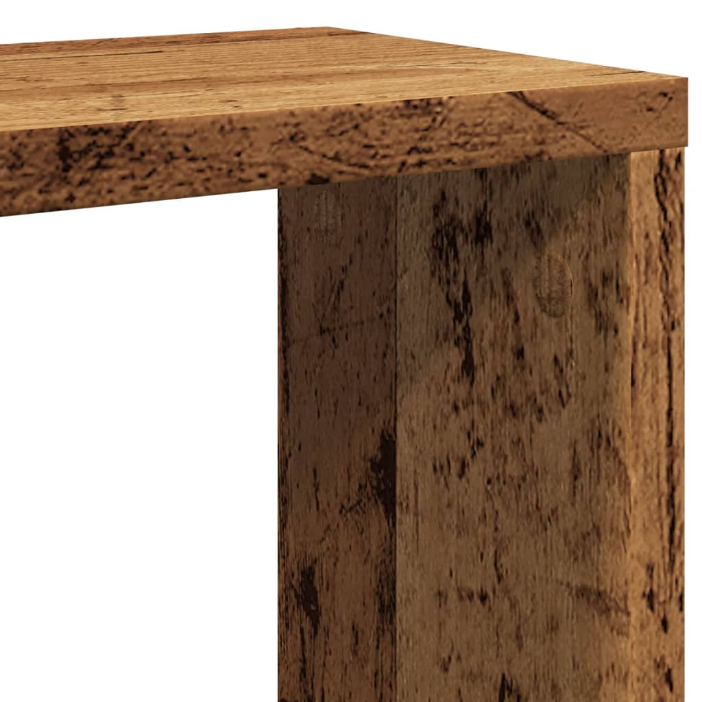 Würfelregale 2 Stk. Weiß 30x15x30 cm