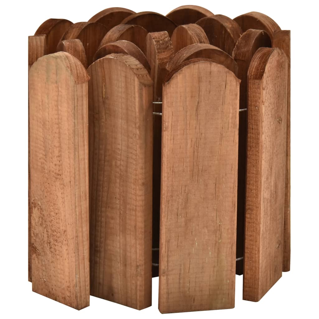 Beeteinfassungen 2 Stk. 120 cm Imprägniertes Kiefernholz
