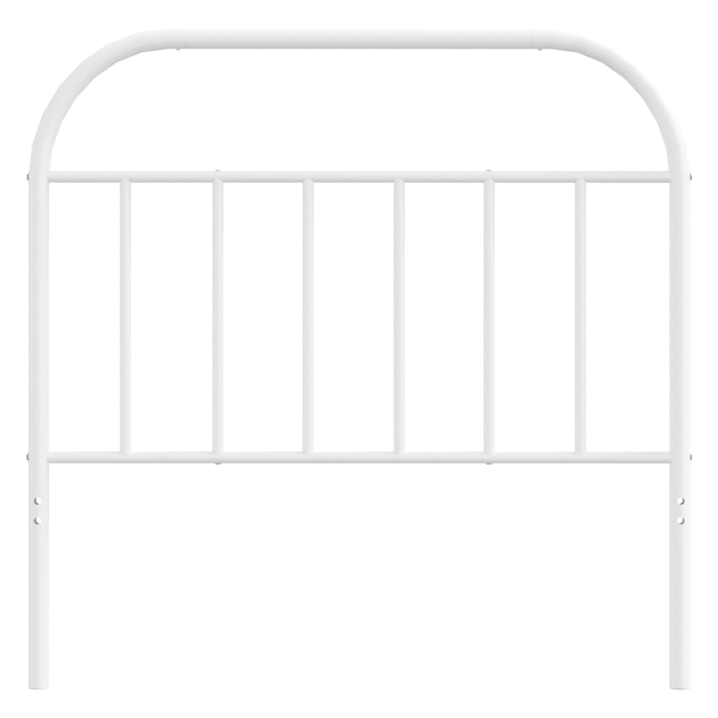 Ersatz-Kopfteil Metall Schwarz 75 cm