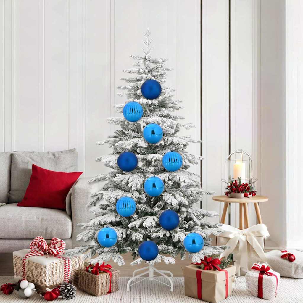Weihnachtsbaumkugel Set XL 9 pcs Rot Kunststoff
