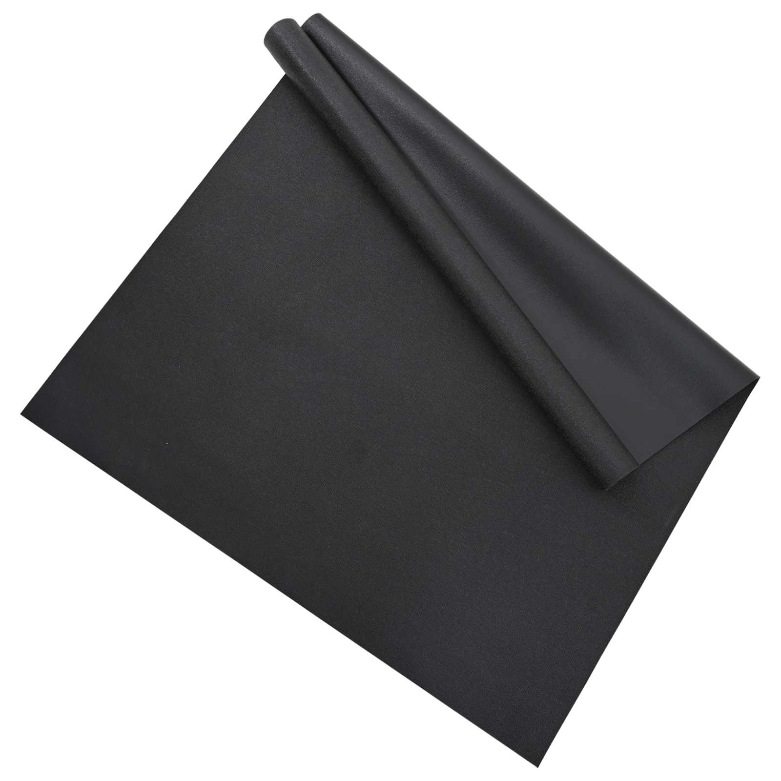 Sport-Schutzmatte Schwarz 120 x 60 x 0,6 cm hochdichtes PVC