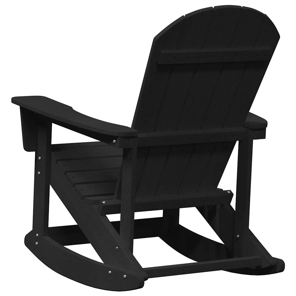 Adirondack-Schaukelstuhl Weiß 92 x 73,5 x 92 cm HDPE