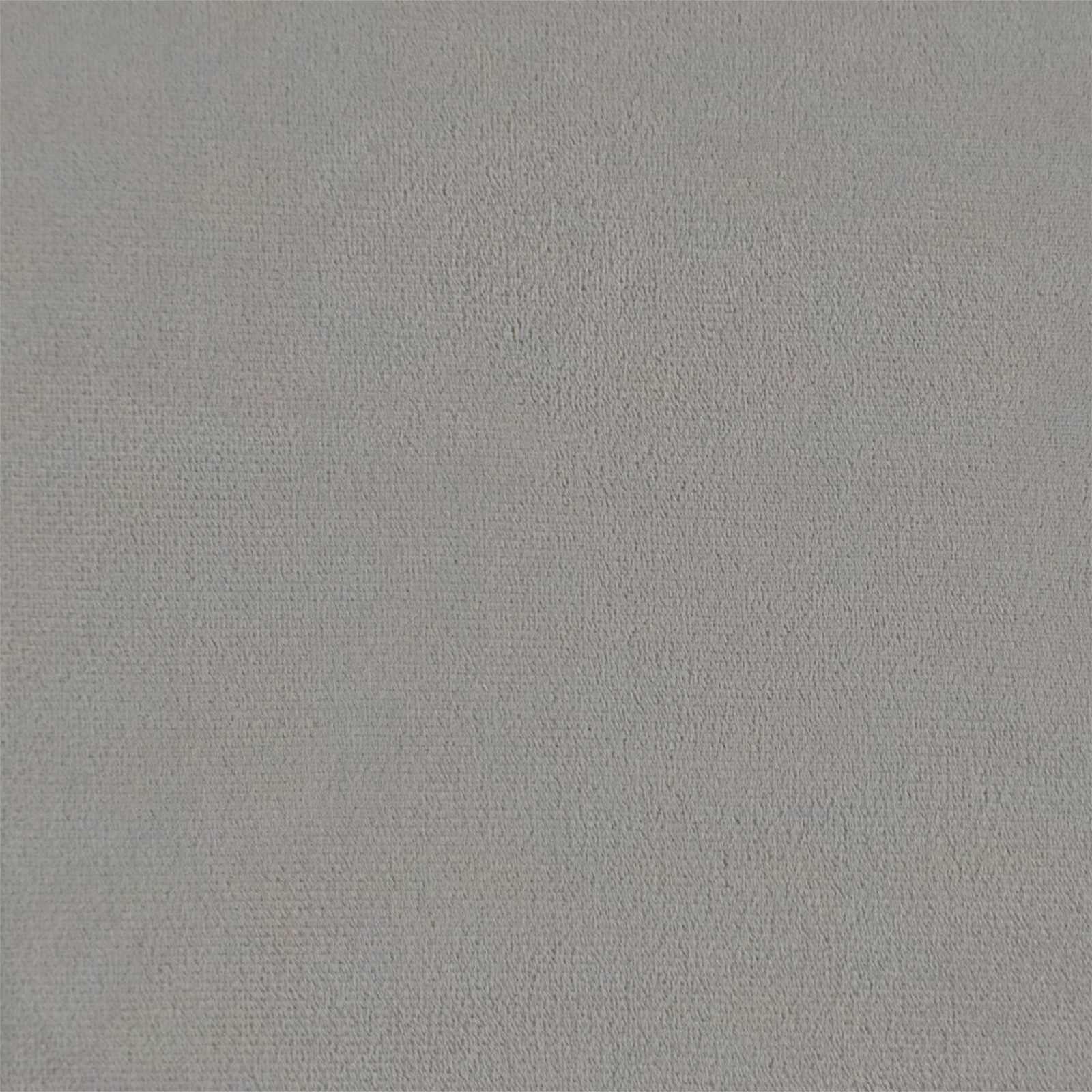 Bettgestell mit Matratze mit Kopfteil Hellgrau 80 x 200 cm Samt