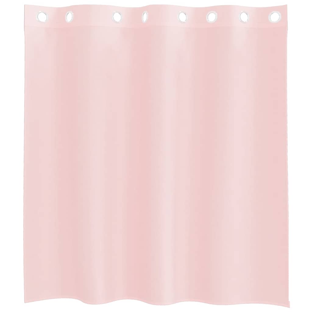 Voile Vorhänge mit Ösen 2 Stk. Apfelgrün 140x140 cm