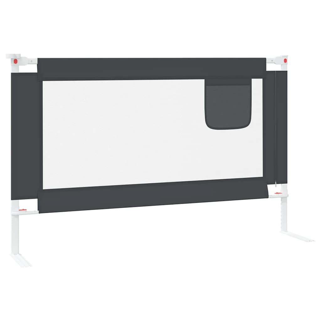 Kleinkind-Bettschutzgitter Grün 90x25 cm Stoff