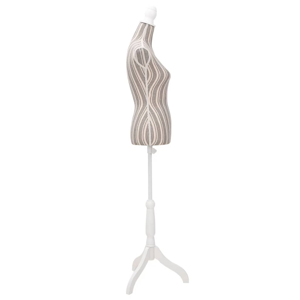 Damenbüste Schneiderpuppe Büste Torso Angezogen Mannequin Schwarz