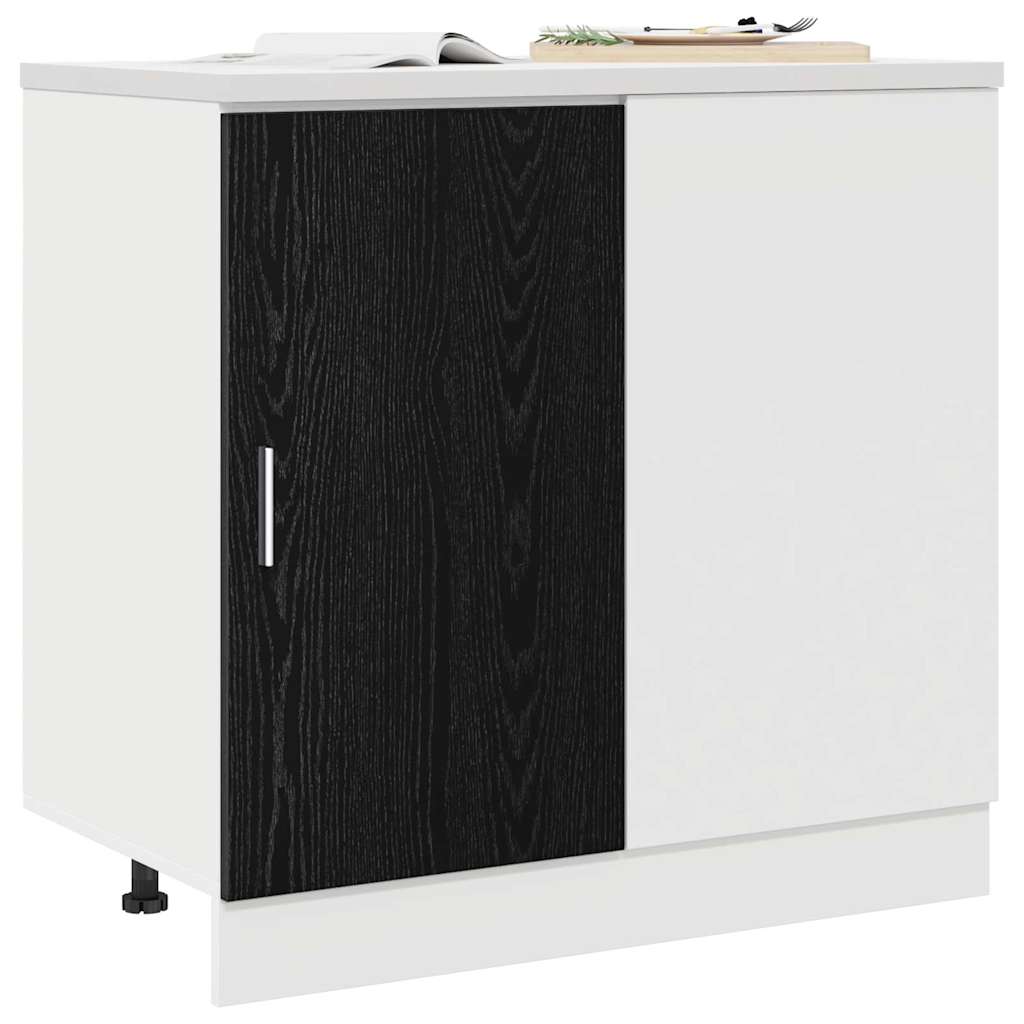 Unterschrank Lyon Weiß 60x46x81,5 cm Holzwerkstoff