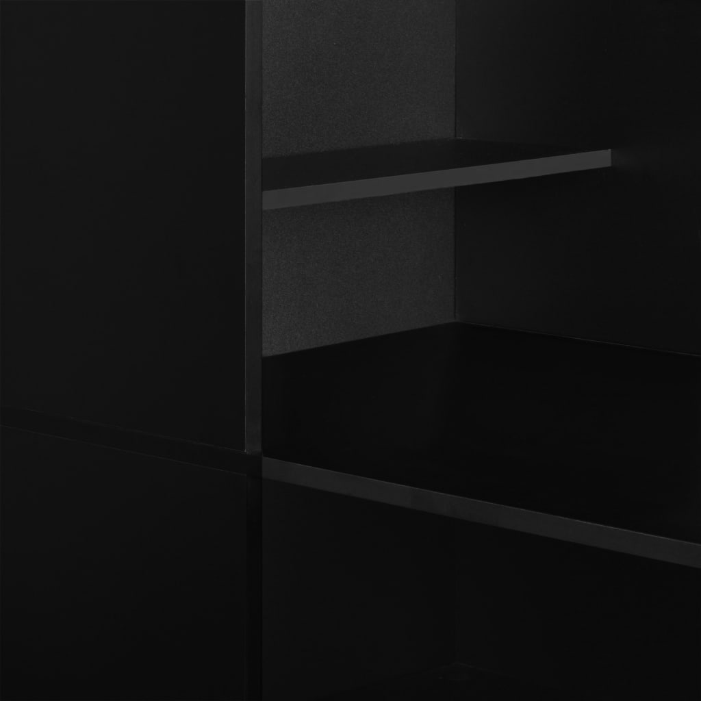 Bartisch mit Schrank Weiß 115x59x200 cm