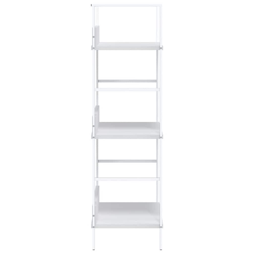 Bücherregal 3 Regalböden Schwarz 60×27,6×90,5 cm Holzwerkstoff