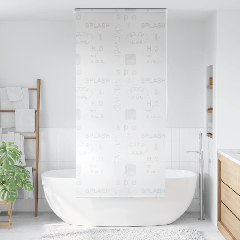 Duschrollo 80x240 cm Weiß