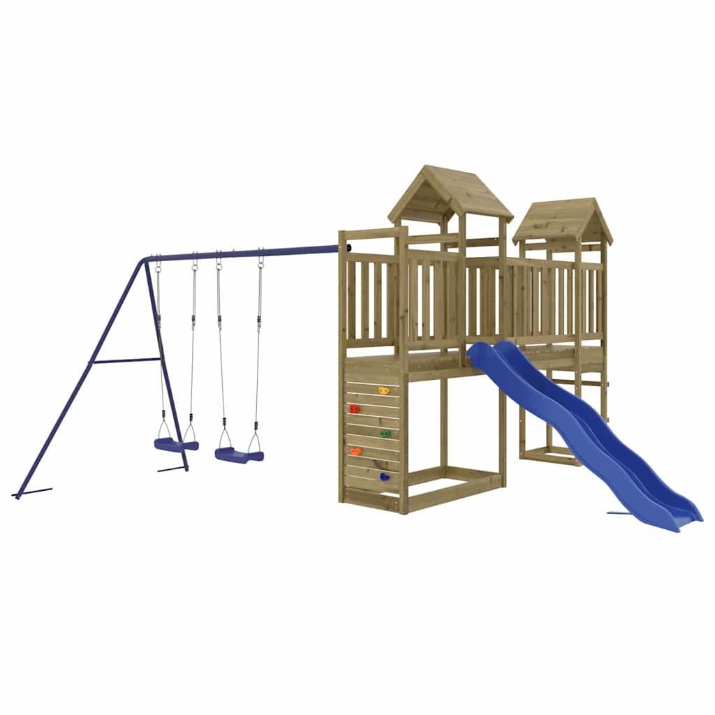 Spielturm Massivholz Douglasie
