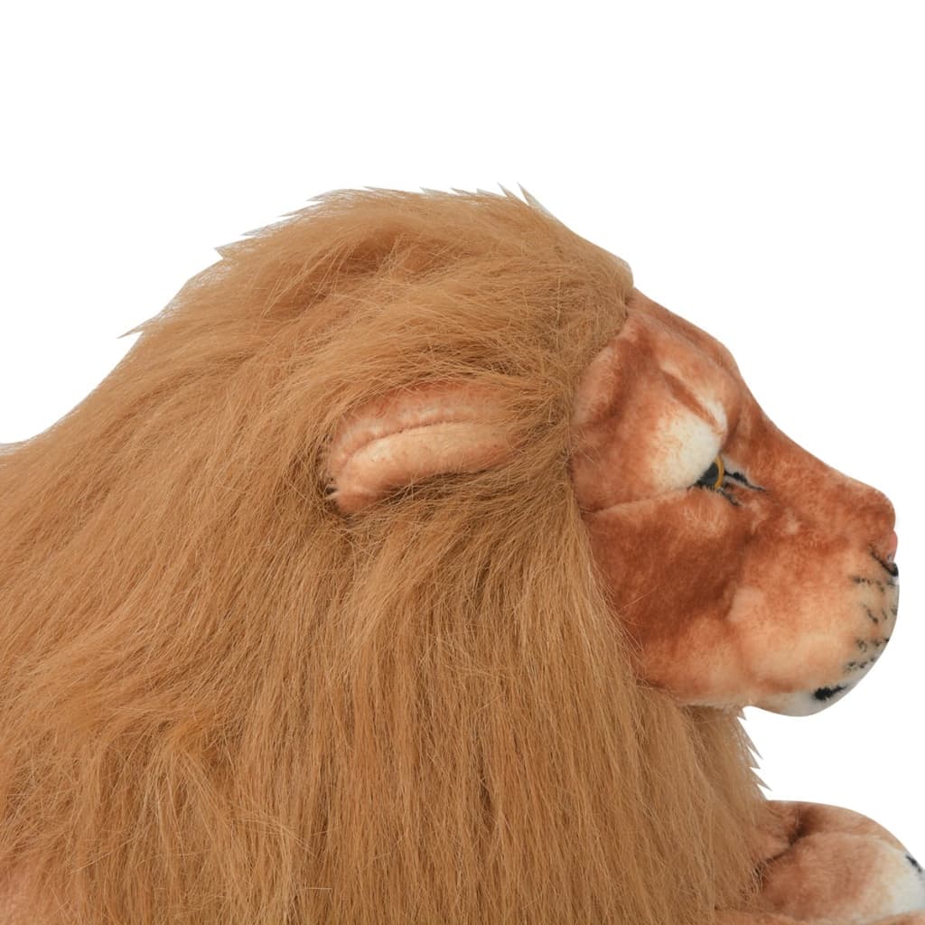 Tiger Kuscheltier Plüsch Braun XXL