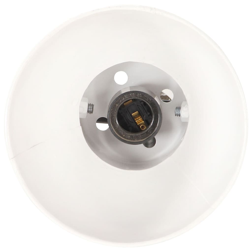 Stehlampe 2-flammig Silbern E27 Gusseisen