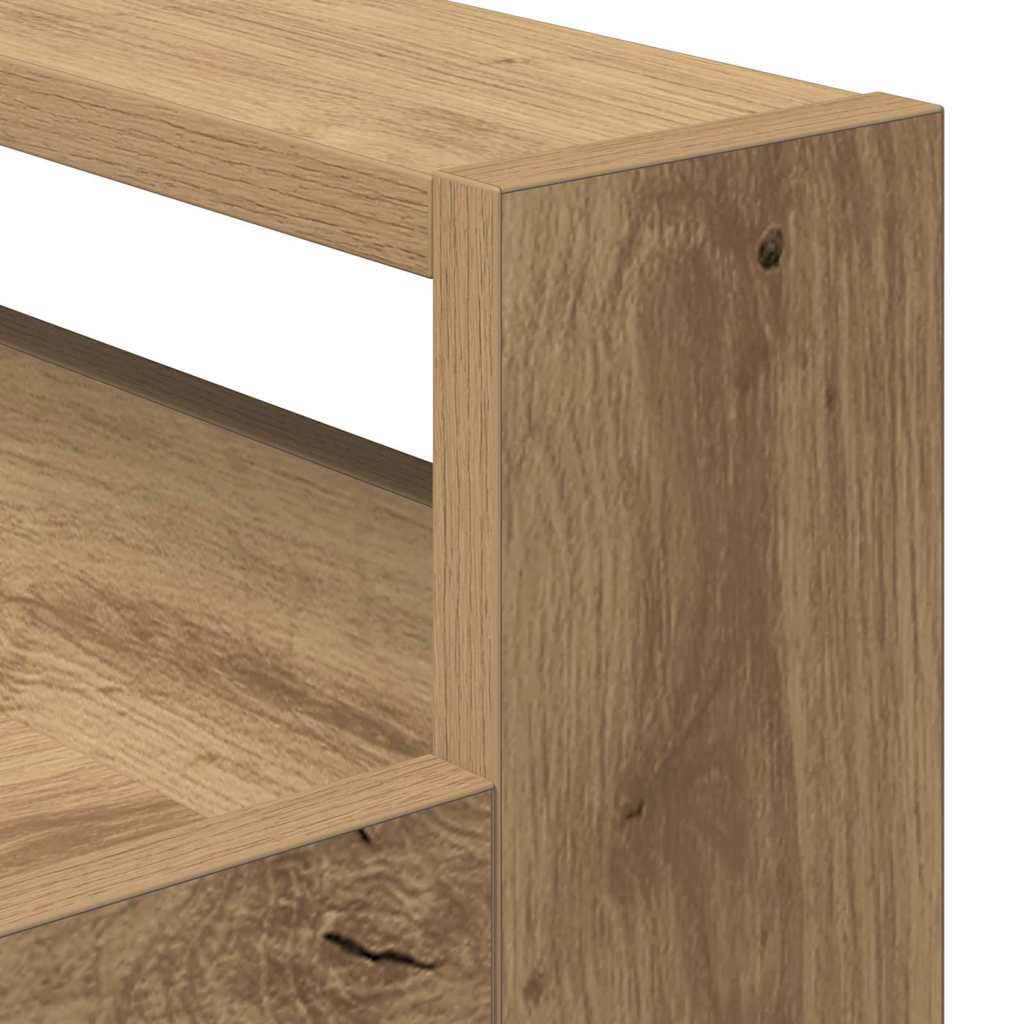 Küchenwagen Weiß 60x45x80 cm Holzwerkstoff
