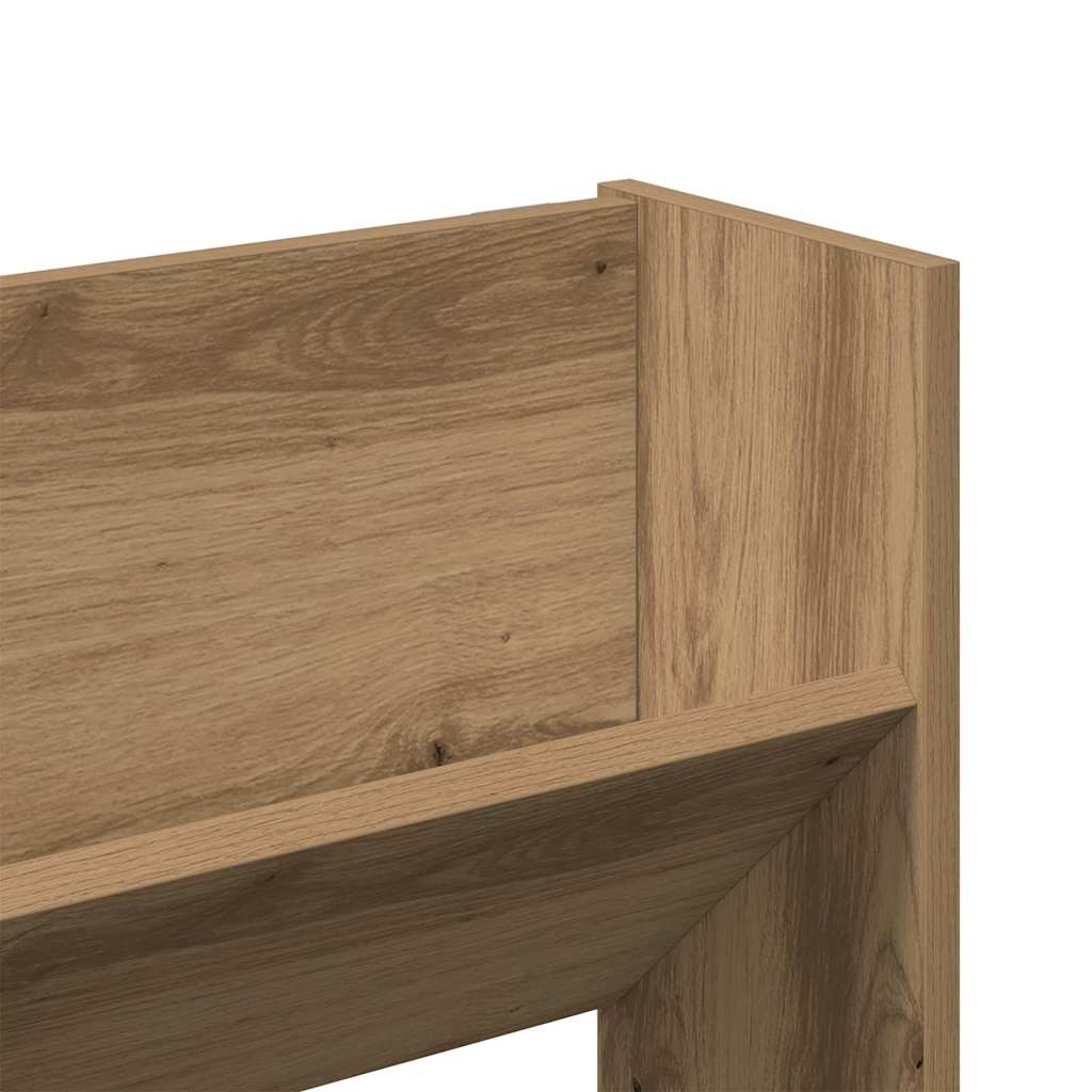 Wand-Schuhschränke 4 Stk. Weiß 60x18x60 cm Holzwerkstoff