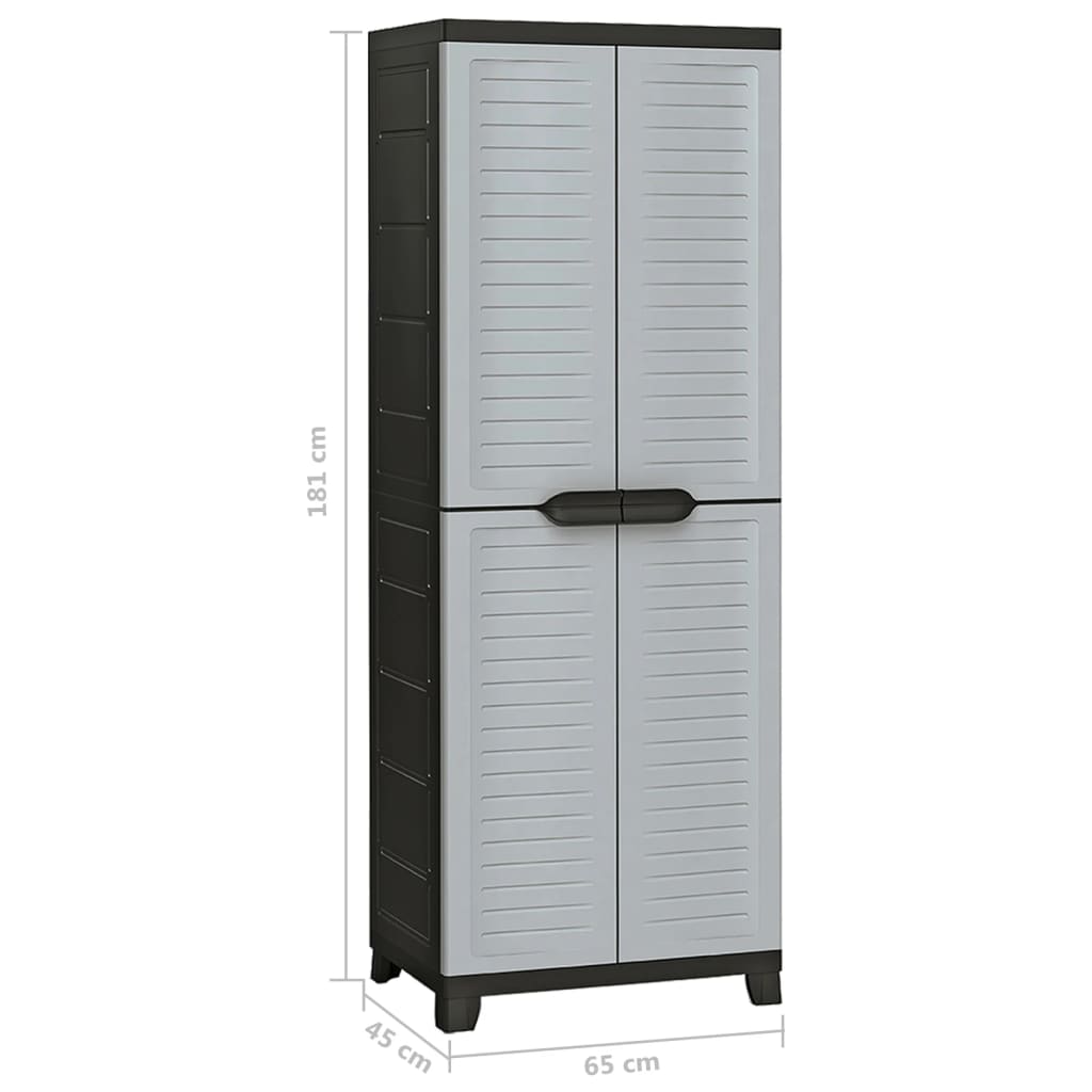 Kunststoffschrank 65x45x97 cm