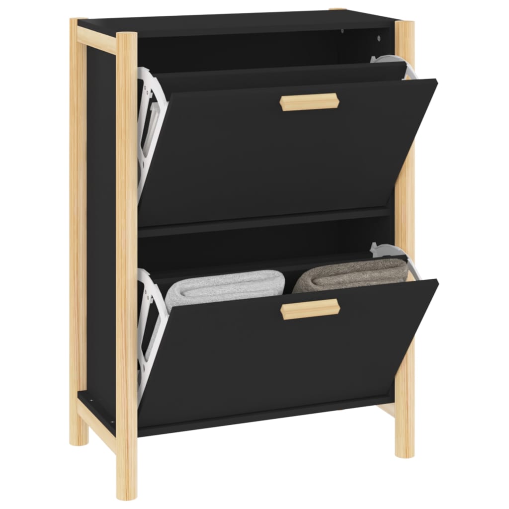 Schuhschrank Weiß 57,5x33x80 cm Holzwerkstoff
