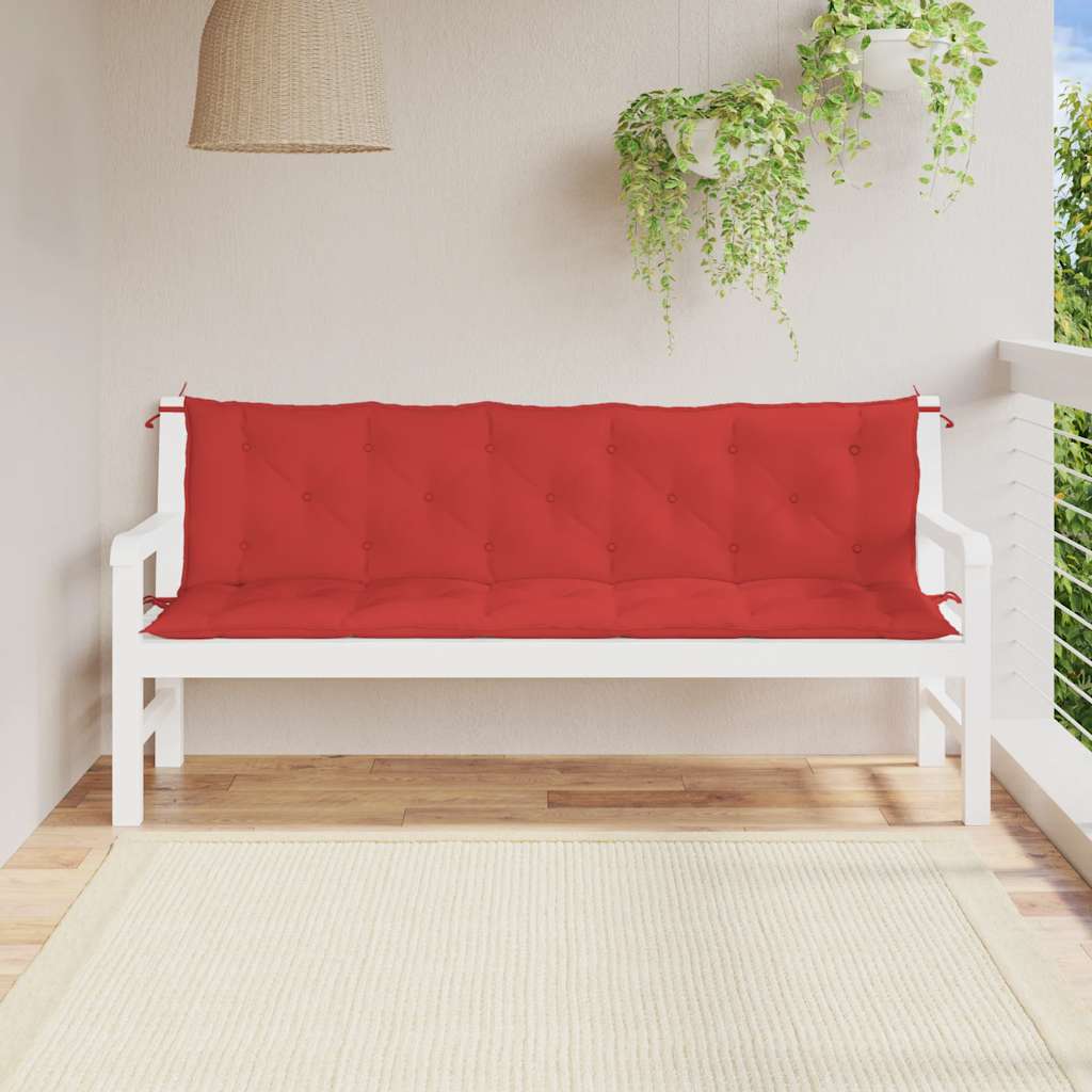 Gartenbank-Auflage Anthrazit 100x(50+50)x7 cm Oxford-Gewebe