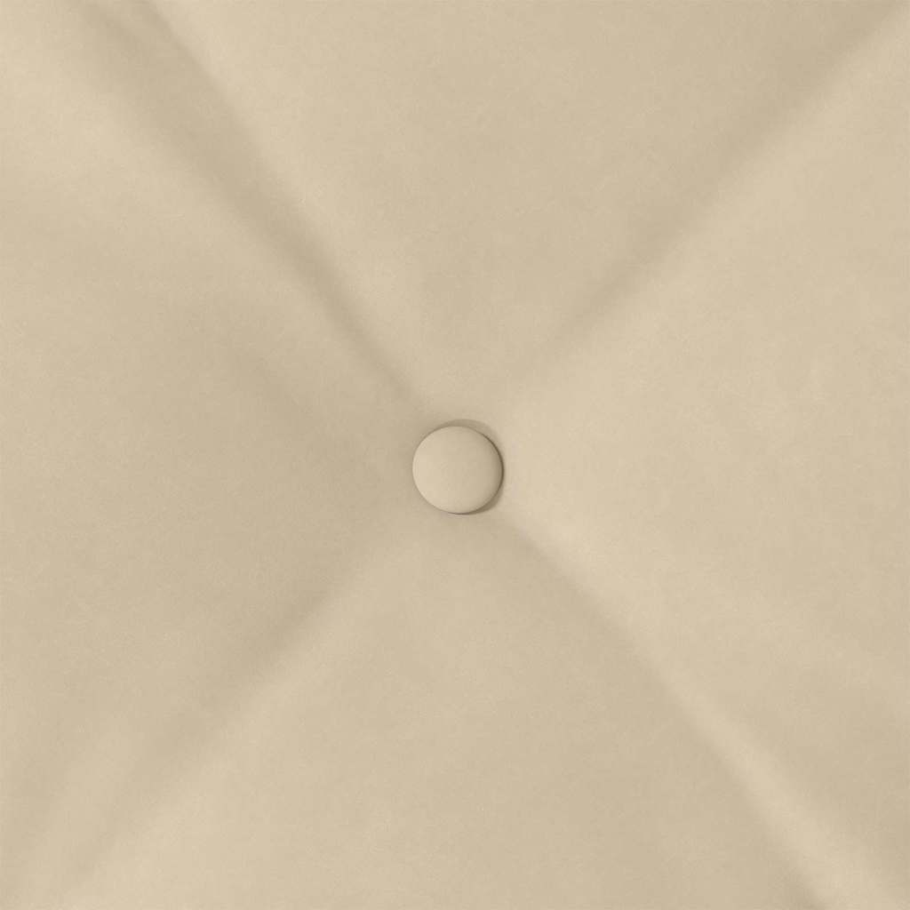 Rückenkissen Taupe 50 x 45 cm Mikrofaserstoff