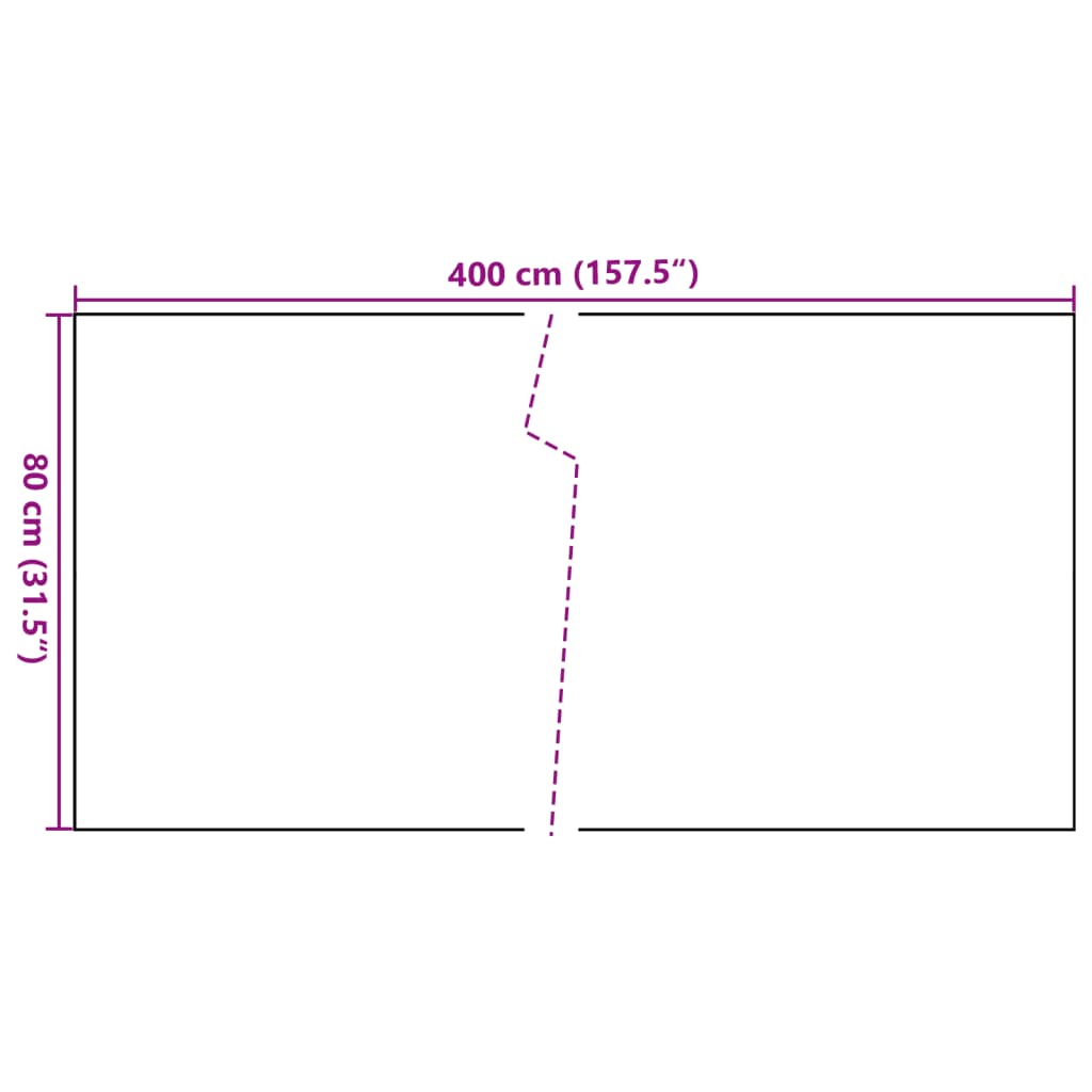 Balkon-Sichtschutz Anthrazit 300x90 cm Poly Rattan