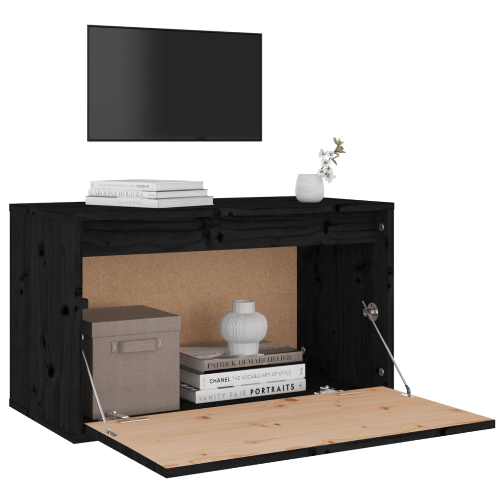 Wandschrank 60x30x35 cm Massivholz Kiefer