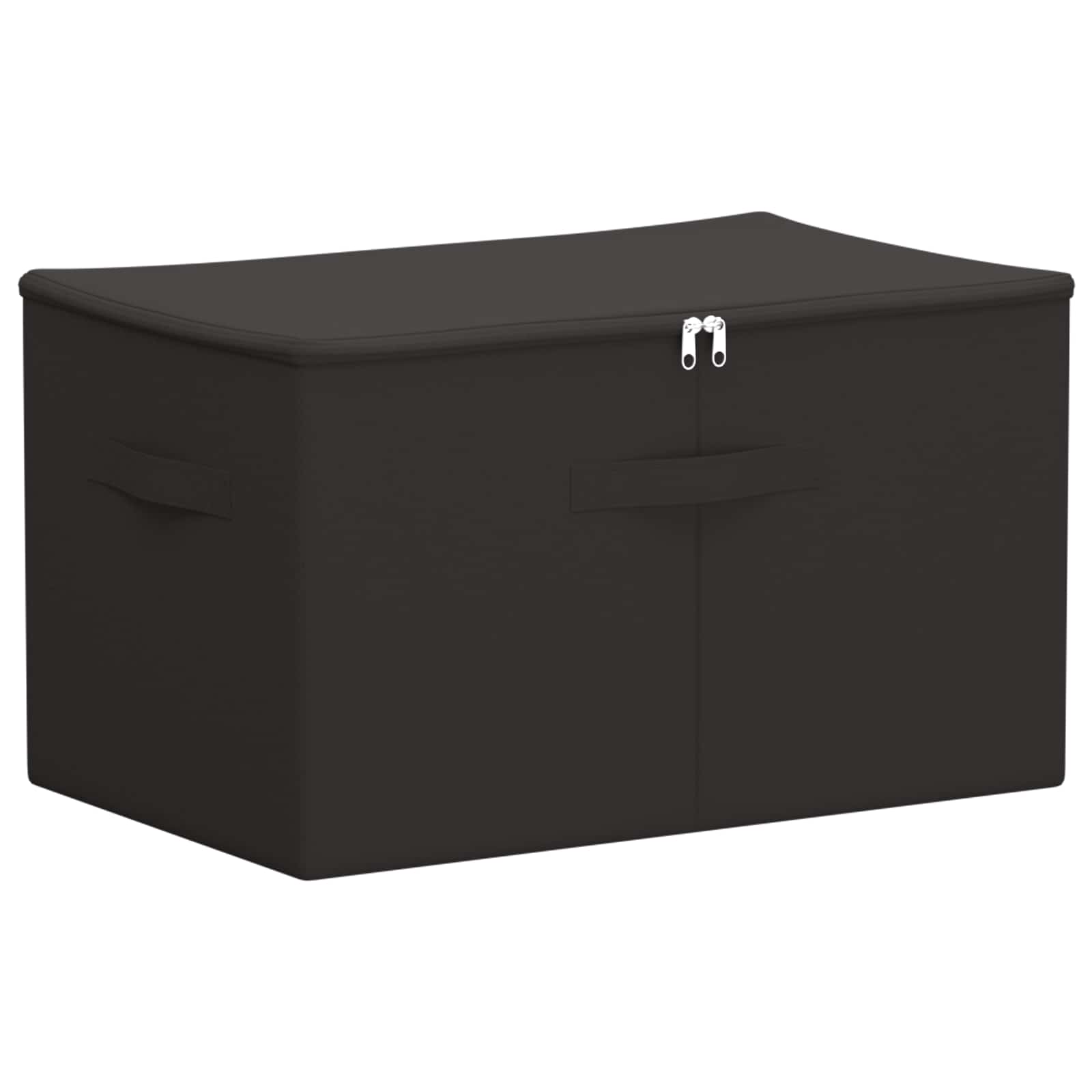 Aufbewahrungsbox Stoff 50x30x25 cm Anthrazit