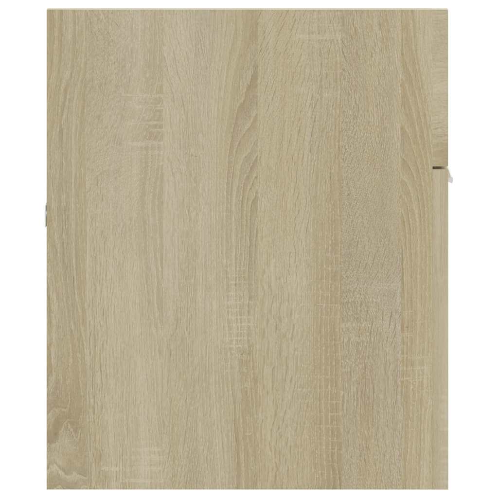 2-tlg. Badmöbel-Set Weiß Holzwerkstoff