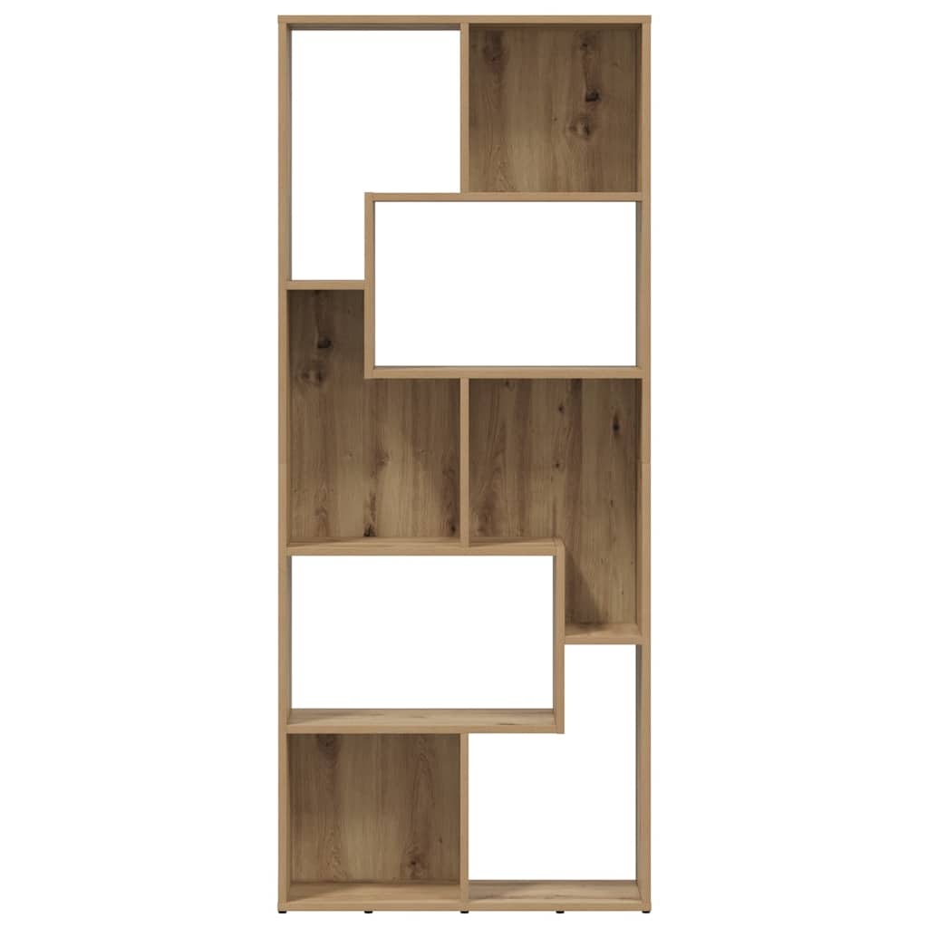 Bücherregal Weiß 67x24x161 cm Holzwerkstoff
