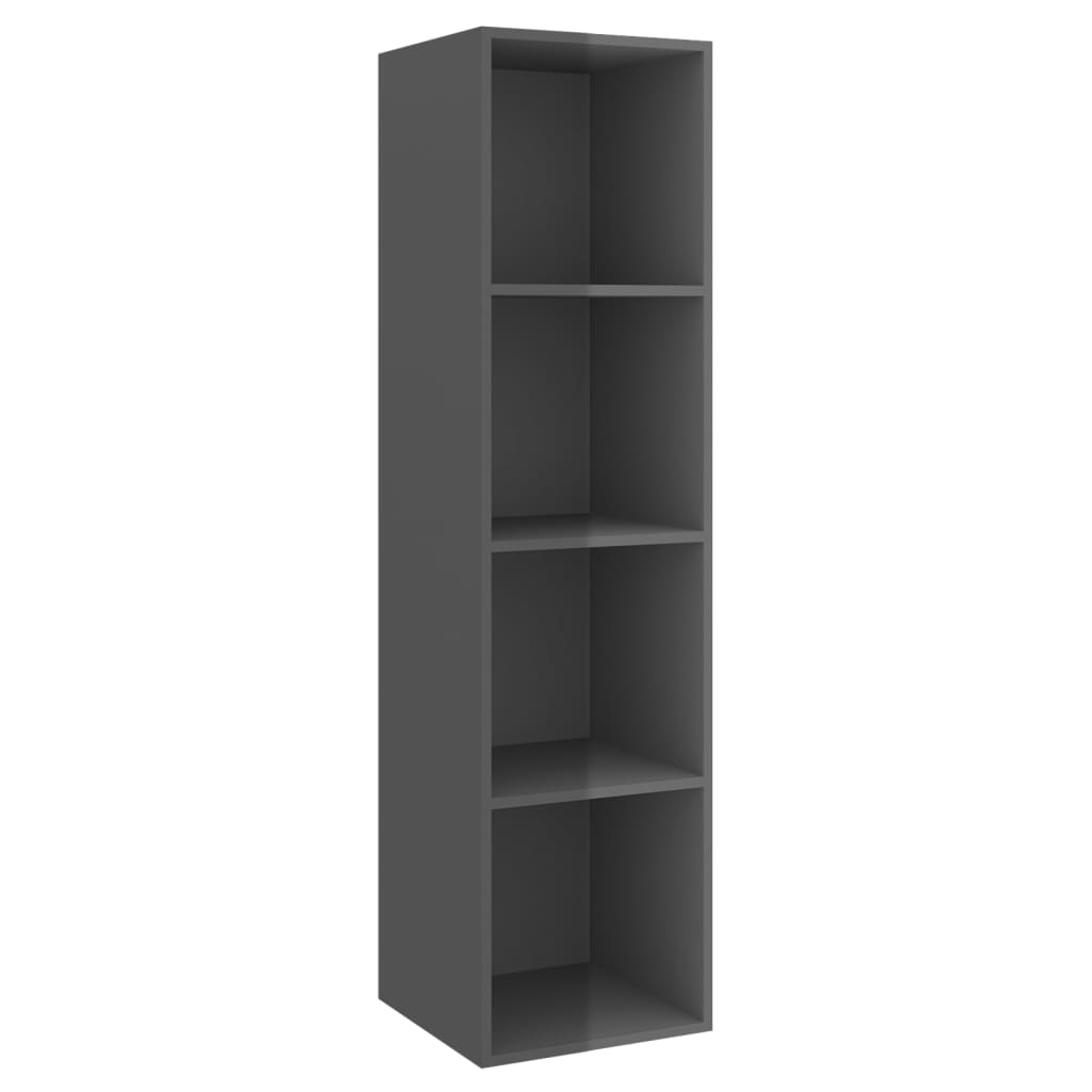2-tlg. TV-Schrank-Set Grau Holzwerkstoff