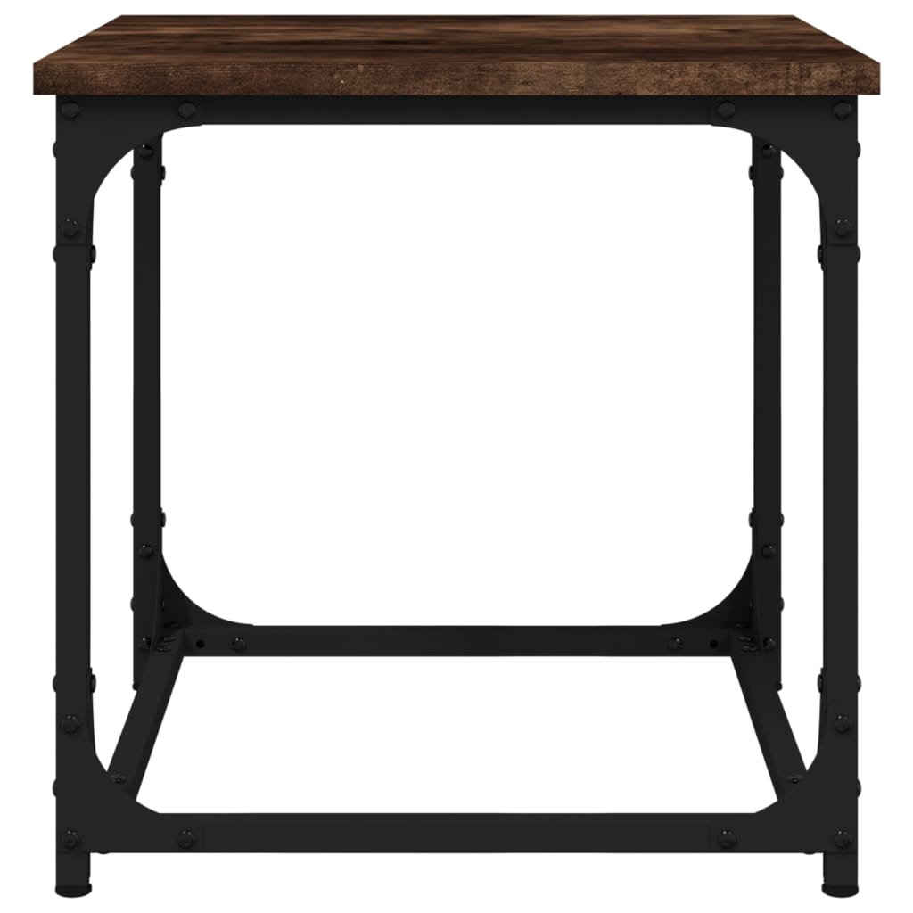 Beistelltisch Schwarz 40x40x40 cm Holzwerkstoff