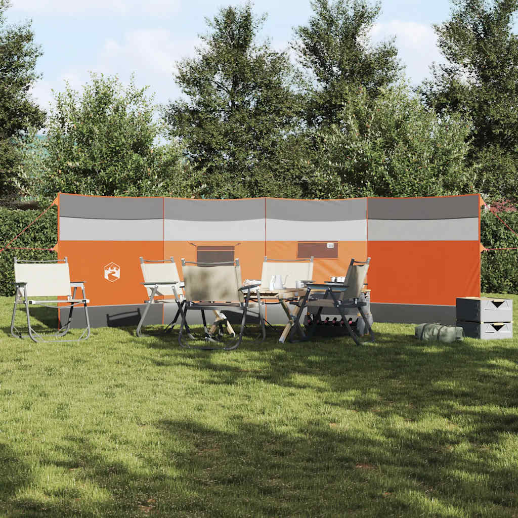 Camping-Windschutz Grün 510x153 cm Wasserdicht