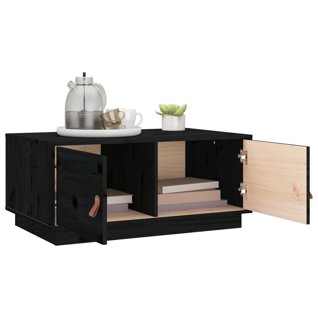 Couchtisch 80x50x35 cm Massivholz Kiefer