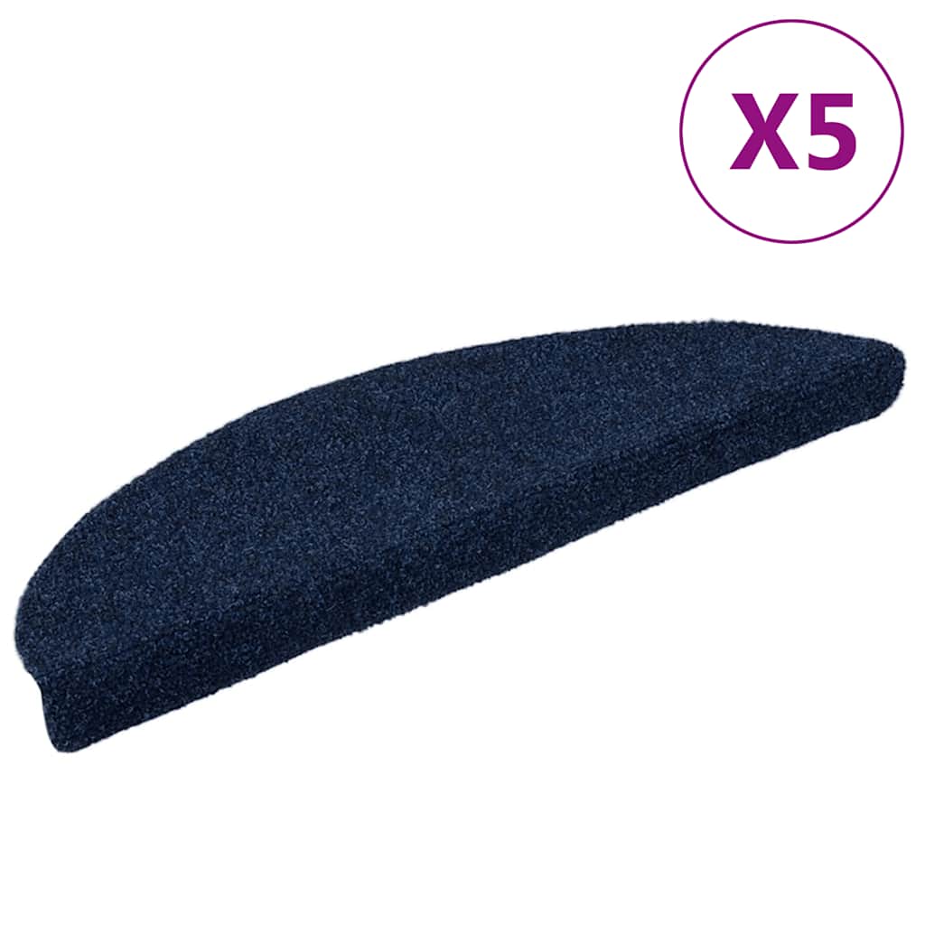 Stufenmatten Selbstklebend 15 Stk. 56x17x3 cm Hellbraun Halbrund
