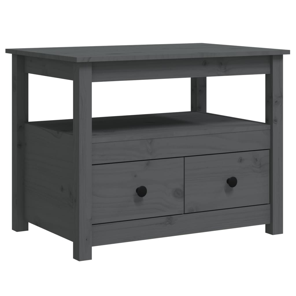 Couchtisch 71x49x55 cm Massivholz Kiefer