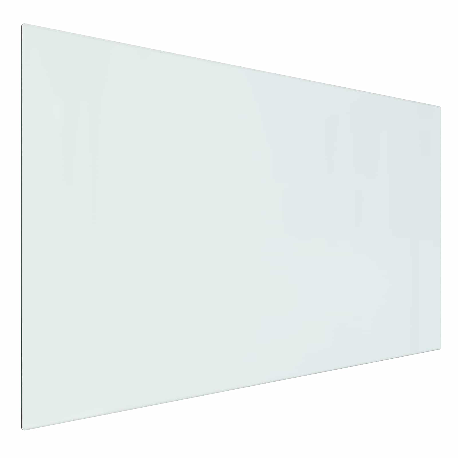 Feuerstelle Glasplatte Transparent 80 x 50 cm Glas