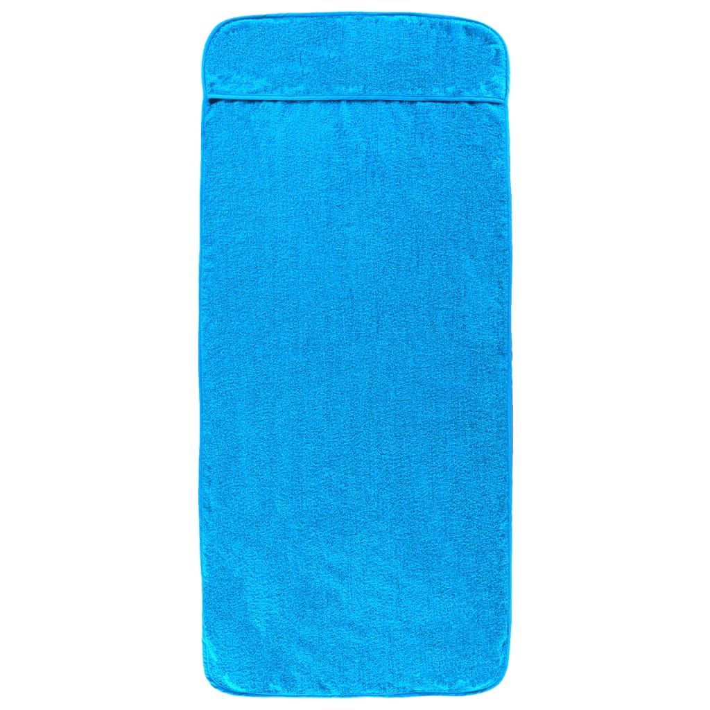 Strandtücher 4 Stk. Weiß 60x135 cm Stoff 400 GSM