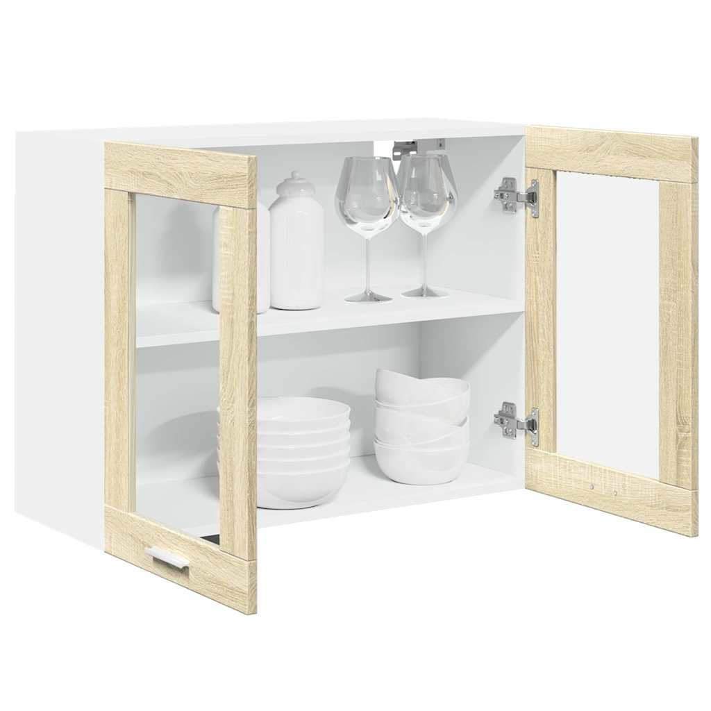 Unterschrank Lyon Weiß 60x46x81,5 cm Holzwerkstoff