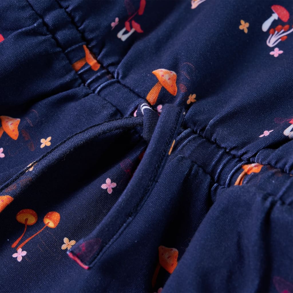 Kinderkleid Marineblau 104