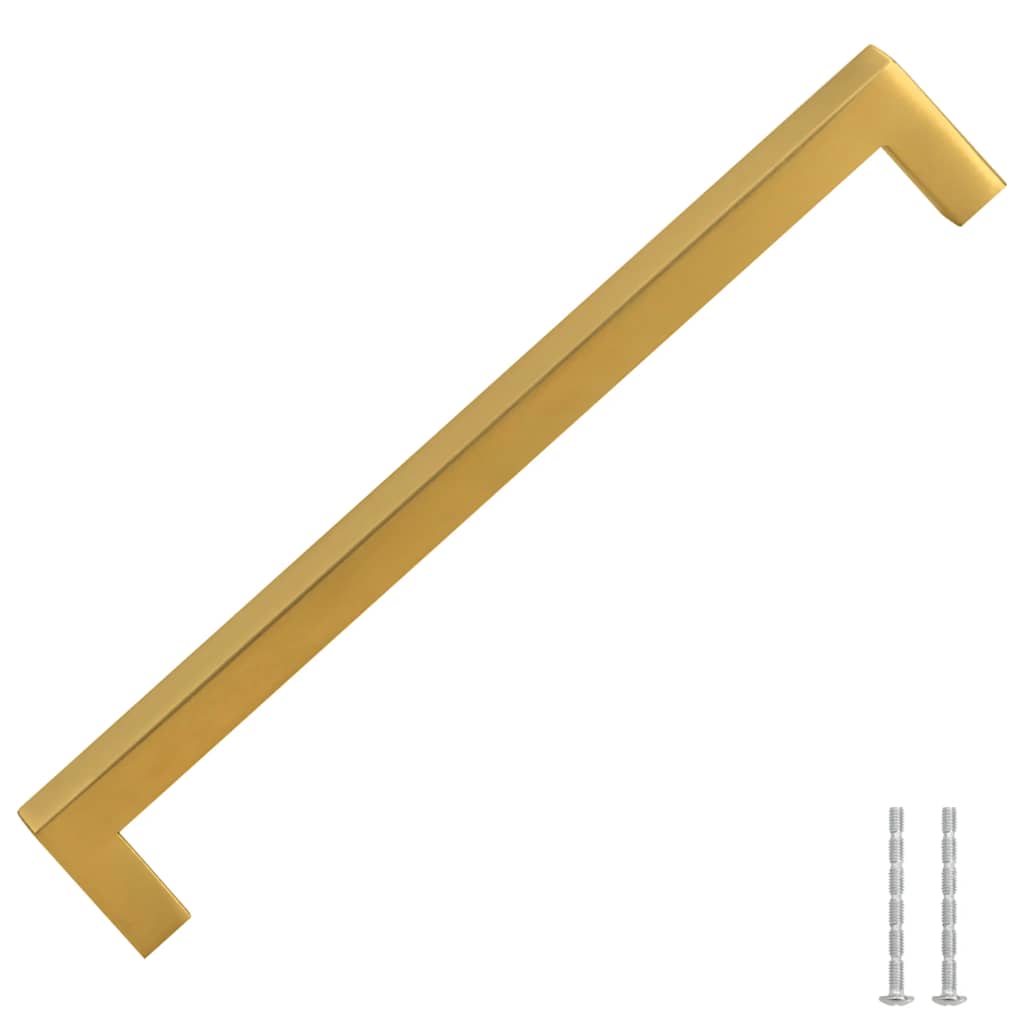 Möbelgriffe 10 Stk. Silbern 64 mm Edelstahl