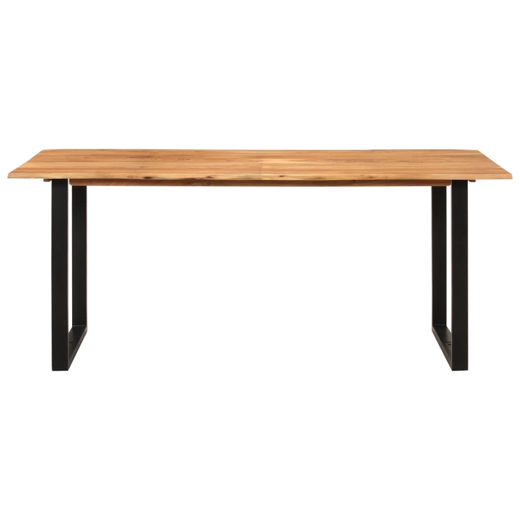 Esstisch 154x80x76 cm Massivholz Akazie