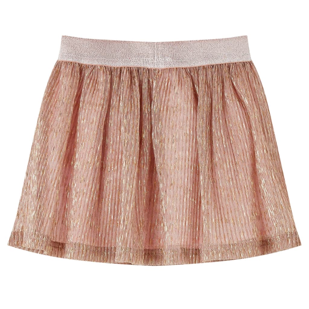 Kinderrock mit Glitzer Zartrosa 92