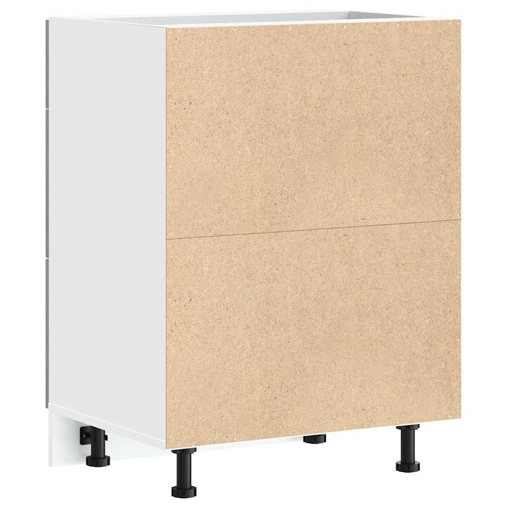 Unterschrank Lyon Weiß 60x46x81,5 cm Holzwerkstoff