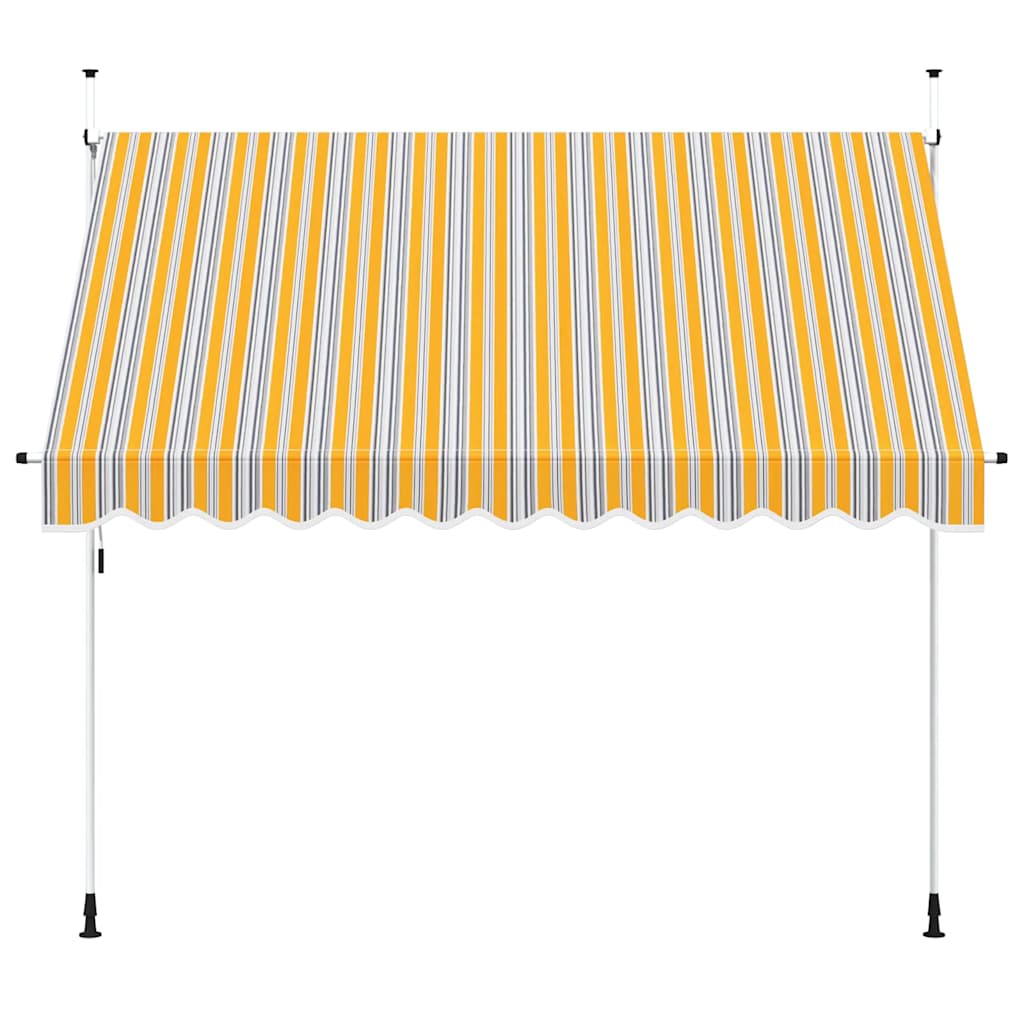 Einziehbare Markise Handbetrieben 150 cm Anthrazit