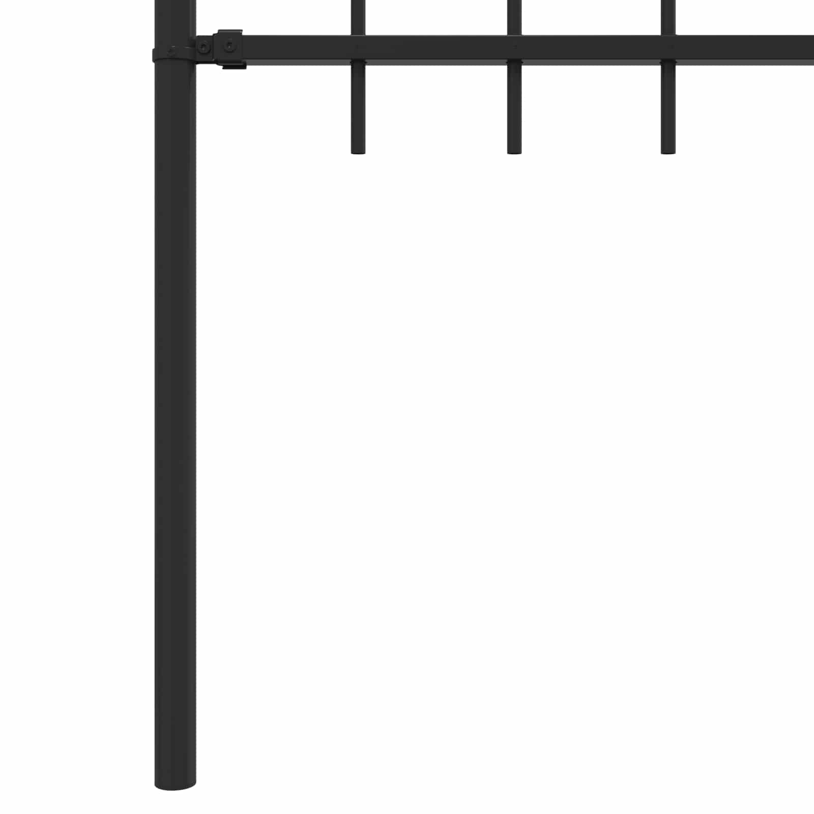 Spießzaun Asten Schwarz