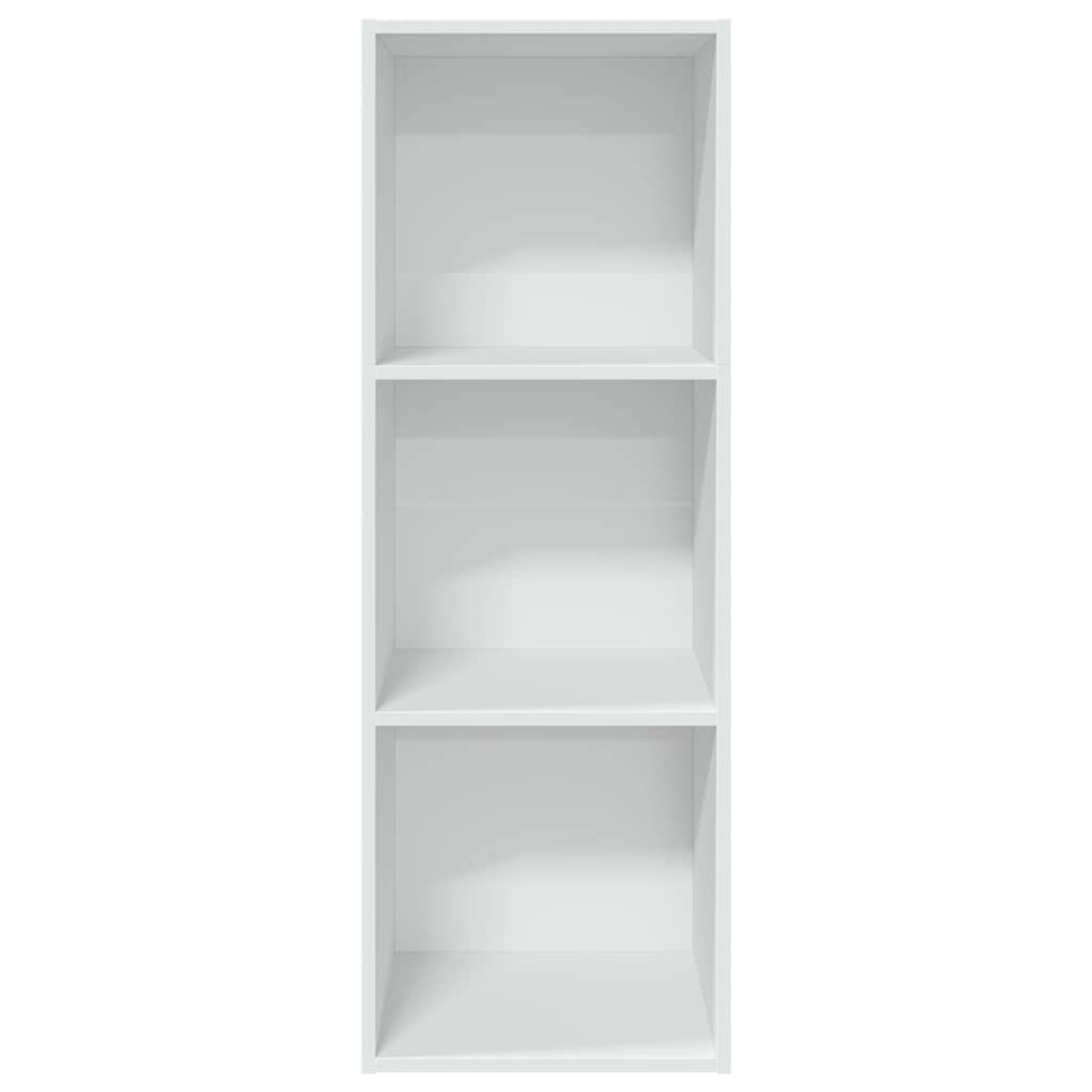 Bücherregal Weiß 80x30x189 cm Holzwerkstoff