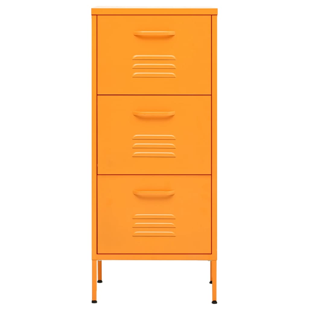 Beistellschrank Olivgrün 42,5x35x101,5 cm Stahl