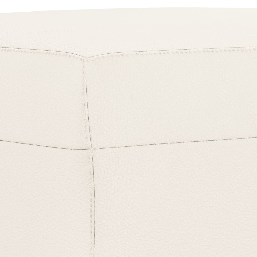 Sitzbank Schwarz 70x35x41 cm Kunstleder