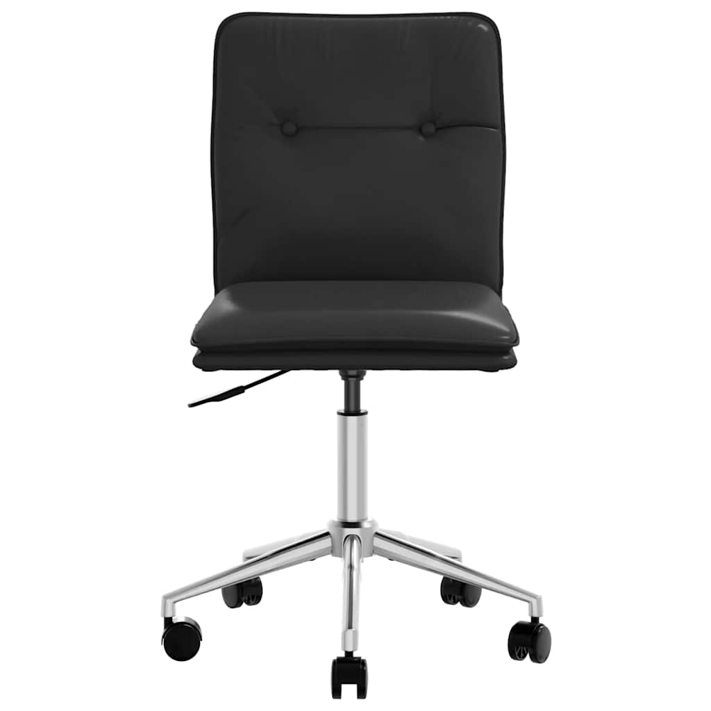 Esszimmerstühle 2 Stk. Schwarz Kunstleder